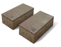 air-purifying paver (recycled materials) GEOSILEX&reg; TRENZA METAL