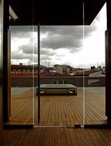 all glass swing door PITTI TERRACE ESSEMME