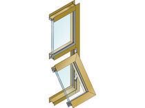 aluminium double glazed awning window SERIES 510 (T) EFCO