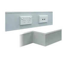 aluminium electrical skirting board AOL  Esco Industries