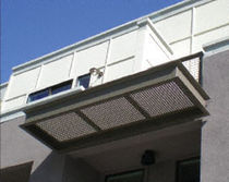aluminium entrance canopy  CR Laurence 