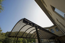 aluminium entrance canopy (glass cover) FIXED VITRUM MIONI