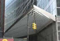 aluminium entrance canopy (glass cover) GOLDMAN SACHS McMullen Architectural Systems Ltd.
