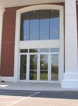 aluminium entrance door for commercial buildings 351 MEDIUM STILE CMI Architectural Products, Inc.
