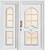 aluminium entrance door with sidelight CLASSIC 1011K HAAS HOCO ITALIA
