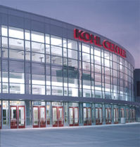aluminium entrance door for commercial buildings 350/500 HEAVY WALL� ENTRANCES Kawneer