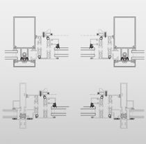 aluminium fixed window UNIVENT 1350 SERIES Alumicor Limited