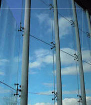 aluminium fixing system for suspended curtain walls (spider fitting) FP ALUK GROUP