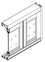 aluminium folding patio door SERIES 1780 Commdoor Aluminum