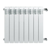 aluminium horizontal hot-water radiator TRIO FARAL