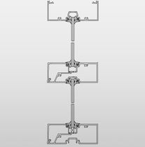 aluminium profile for door TL 1800 SERIES Alumicor Limited