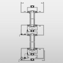 aluminium profile for door BF 3400 SERIES Alumicor Limited