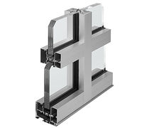 aluminium profile for mullion and transom curtain wall IR 501UT Kawneer