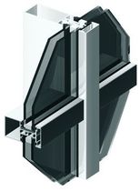 aluminium profile for mullion and transom curtain wall MB-SR50 Aluprof S.A