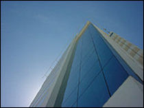 aluminium profile for mullion and transom curtain wall UNIVERS VEC &reg; BL INSTALLUX