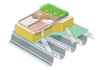 aluminium roofing sheet (for green roofs) ECOZIP RIGIDAL SYSTEMS