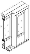 aluminium sliding door SERIES 1750 Commdoor Aluminum