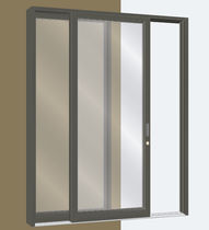 aluminium sliding patio door SERIES 2000 MALL SLIDER United States Aluminum