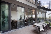 aluminium sliding patio door DOMINO Oddicini Industrie S.p.A.