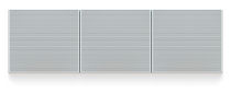 aluminium sound absorption panel RASTER by Asshoff & Brog&aring;rd  mitab