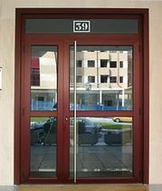 aluminium swing door with a thermal break FORMA THERMIC ALUMAFEL