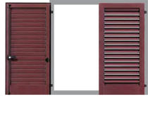 aluminium swing shutter OA CORMO
