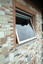 aluminium-wood center-pivot window  Albertini Spa