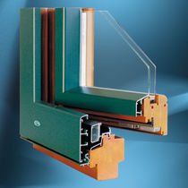 aluminium-wood double glazed casement window ALULOK&reg; LOKVE D.D.