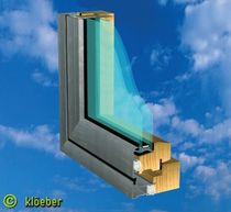 aluminium-wood double glazed casement window  Kloeber