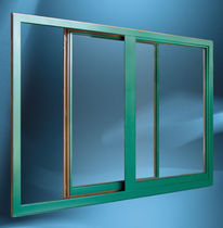 aluminium-wood double glazed sliding window ALULOK&reg; LOKVE D.D.