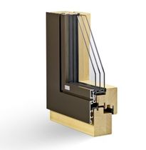 aluminium-wood triple glazed casement window CONTUR2 Haring Engineering Ltd 