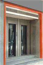 anti-effraction security door for commercial buildings  Comes