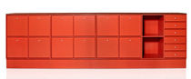 archive shelving with drawers  Montana M&oslash;bler
