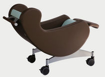 armchair with casters for healthcare facilities CARELINE GREINER
