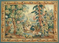 Aubusson rug STYLE LOUIS XVIII GALERIE GIRARD