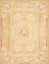 Aubusson rug in wool (handmade) ANDALOUSIE Secret Duluxe