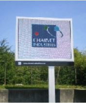 audio-visual display panel  CHARVET INDUSTRIE
