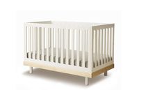 baby bed in solid non treated wood (finish: natural water based paint) CLASSIC CRIB BIRCH Oeuf