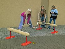 balance beam for playground SPIRAL BOOGY WOOGY eibe