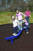 balance beam for playground CURVED BYO Playground, Inc.