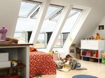 balcony roof window  VELUX