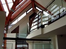 balustrade with glass panels  Kollegger Metallbau GmbH