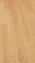 bamboo engineered wood floor 2-LAYER HORIZONTAL CLASSIC 10% WHITE VARNISHED Durafloor Werner GmbH