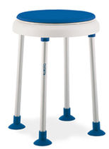 bath stool for the disabled AQUATEC DISK ON DOT INVACARE