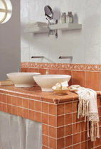 bathroom ceramic wall tile: rustic ARTESANA MAYOLICA AZULEJOS