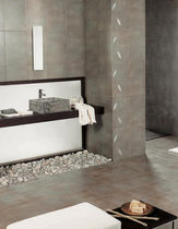 bathroom ceramic wall tile: stone look PORTLAND TAU Cer&aacute;mica