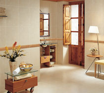 bathroom ceramic wall tile: stone look AVALON TAU Cer&aacute;mica