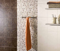 bathroom ceramic wall tile: stone look ALPINA MAYOLICA AZULEJOS