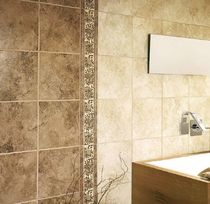 bathroom ceramic wall tile: stone look ALPES MAYOLICA AZULEJOS