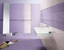 bathroom ceramic wall tile: geometric pattern ENJOY : MIRTILLO ABK